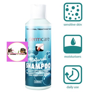 ภาพหน้าปกสินค้าDermcare Natural Shampoo 250 ml แชมพูสูตรอ่อนโยน สุนัข-แมว ซึ่งคุณอาจชอบราคาและรีวิวของสินค้านี้