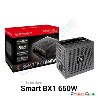 Thermaltake Smart BX1 650W 80 PLUS Bronze 230V EU ( อุปกรณ์จ่ายไฟ ) POWER SUPPLY