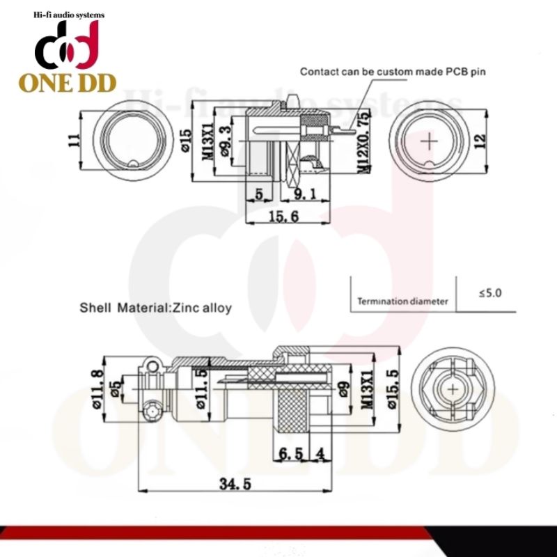 ขั้วต่อปลั๊ก-circular-connector-3-pin-16มม-1ตัว