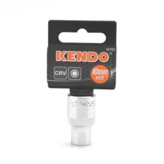 KENDO 16763 ลูกบ๊อกซ์ รู 1/2"-12P-10mm.