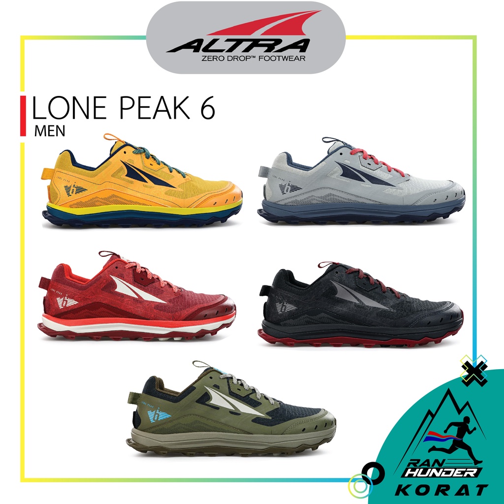 ภาพหน้าปกสินค้าALTRA - LONE PEAK 6  รองเท้าวิ่งผู้ชาย รองเท้าวิ่งเทรล