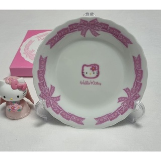 จานเซรามิค hello kitty