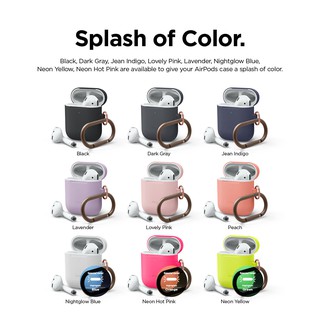 elago AirPods Skinny Hang Case (Gen1 &amp; 2 Wired And Wireless) บางมาก 1 มม.