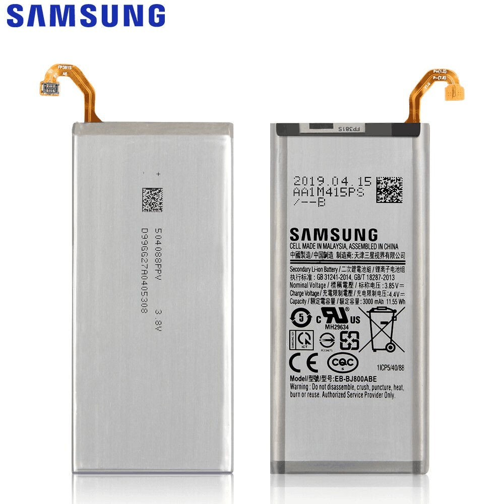 samsung-แบตเตอรี่-samsung-galaxy-j6-2018-a6-j8-sm-a600f-j600-eb-bj800abe-ของแท้แบตเตอรี่-3000mah