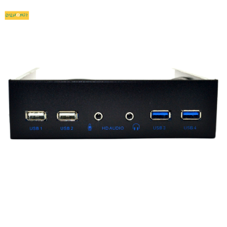 5 . 25 นิ้วเดสก์ท็อปพีซีภายในพอร์ต usb hub 2 พอร์ต usb 3 . 0 และ 2 ports usb 2 . 0 กับ hd audio 20 pin เชื่อมต่อ