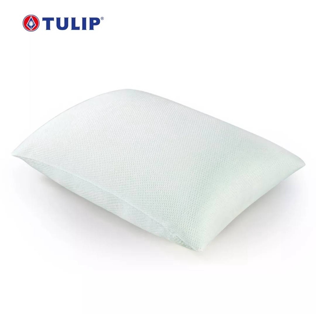 tulip-หมอนหนุน-green-tea-memory-foam-หมอนหนุนอบกลิ่นชาเขียวธรรมชาติ-ช่วยดูดซับกลิ่น-ทำให้ผ่อนคลาย-ทำให้จิตใจสงบ