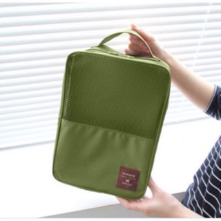 กระเป๋าจัดเก็บรองเท้ากันน้ำได้ - สีเขียว