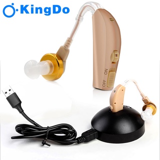 เครื่องช่วยฟัง เครื่องช่วยการได้ยิน แบบคล้องหลังหู ระบบชาร์จไฟ Hearing aid(Rechargeable)