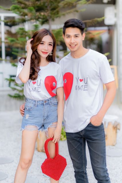 เสื้อคู่รัก-ขายเป็นคู่จ้า-สอบถามสินค้าก่อนกดสั่งซื้อน้า