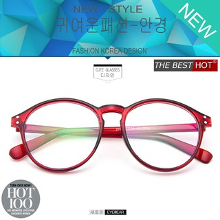 Fashion แว่นตากรองแสงสีฟ้า รุ่น 2165 สีแดง ถนอมสายตา (กรองแสงคอม กรองแสงมือถือ) New Optical filter