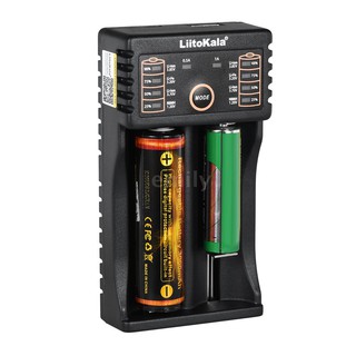 Liitokala Lii-202 Smart Battery Charger for 1.2V/3.7V/3.2V/3.85V AA/AAA 18650/18490/18350/16340/14500/10440 NiMH Lithium