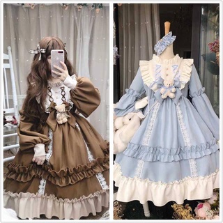 กระโปรงโลลิต้าญี่ปุ่นน่ารัก loli ชุดนักเรียนชุด 2020 New Lolita กระโปรงสาวนุ่มกระโปรงสาว