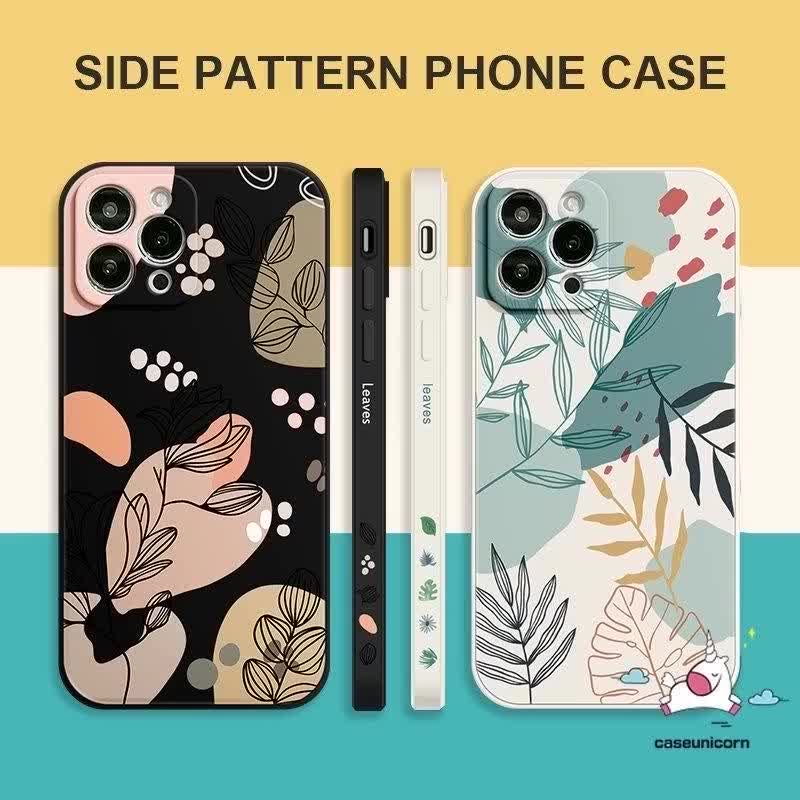 เคสโทรศัพท์มือถือ-tpu-นิ่ม-ขอบตรง-ลายดอกไม้-ใบไม้-สําหรับ-infinix-hot-11-9-8-11s-20s-12i-20-10t-10s-10lite-hot-10-12-11-9-play-smart-4-5-6-plus-note-11-12pro-12-g96-8-12-2023-เคส