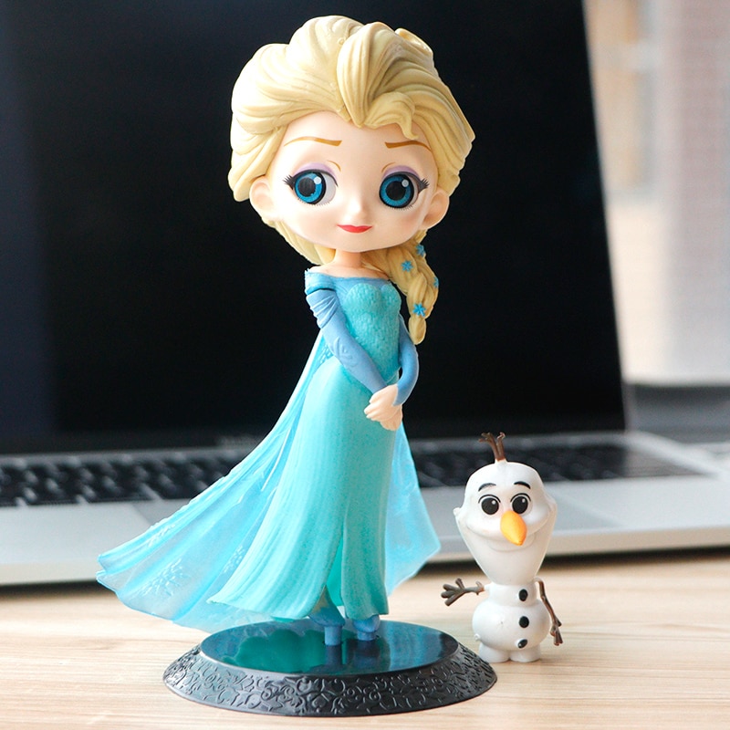 ภาพสินค้าโมเดลตุ๊กตาฟิกเกอร์ Disney Frozen Elsa Anna Princess PVC ของเล่นสําหรับเด็ก จากร้าน wonderfulmood01.th บน Shopee ภาพที่ 1