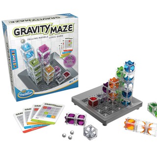 ThinkFun: Gravity Maze – Falling Marble Logic Game [BoardGame]