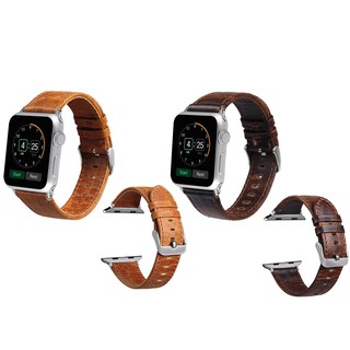 ภาพขนาดย่อของสินค้าสายนาฬิกาข้อมือหนังแท้ สําหรับ Apple Watch 8 7 6 SE 1 2 3 4 5 38 มม. 42 มม. 40 มม. 44 มม. 41 มม. 45 มม. ultra 49 มม.