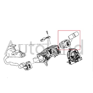 (ของแท้) สวิทช์ไฟหน้ามาสด้า ใช้กับ Mazda CX-3 SKYACTIV รุ่นปี 2015 เป็นต้นไป (DK)