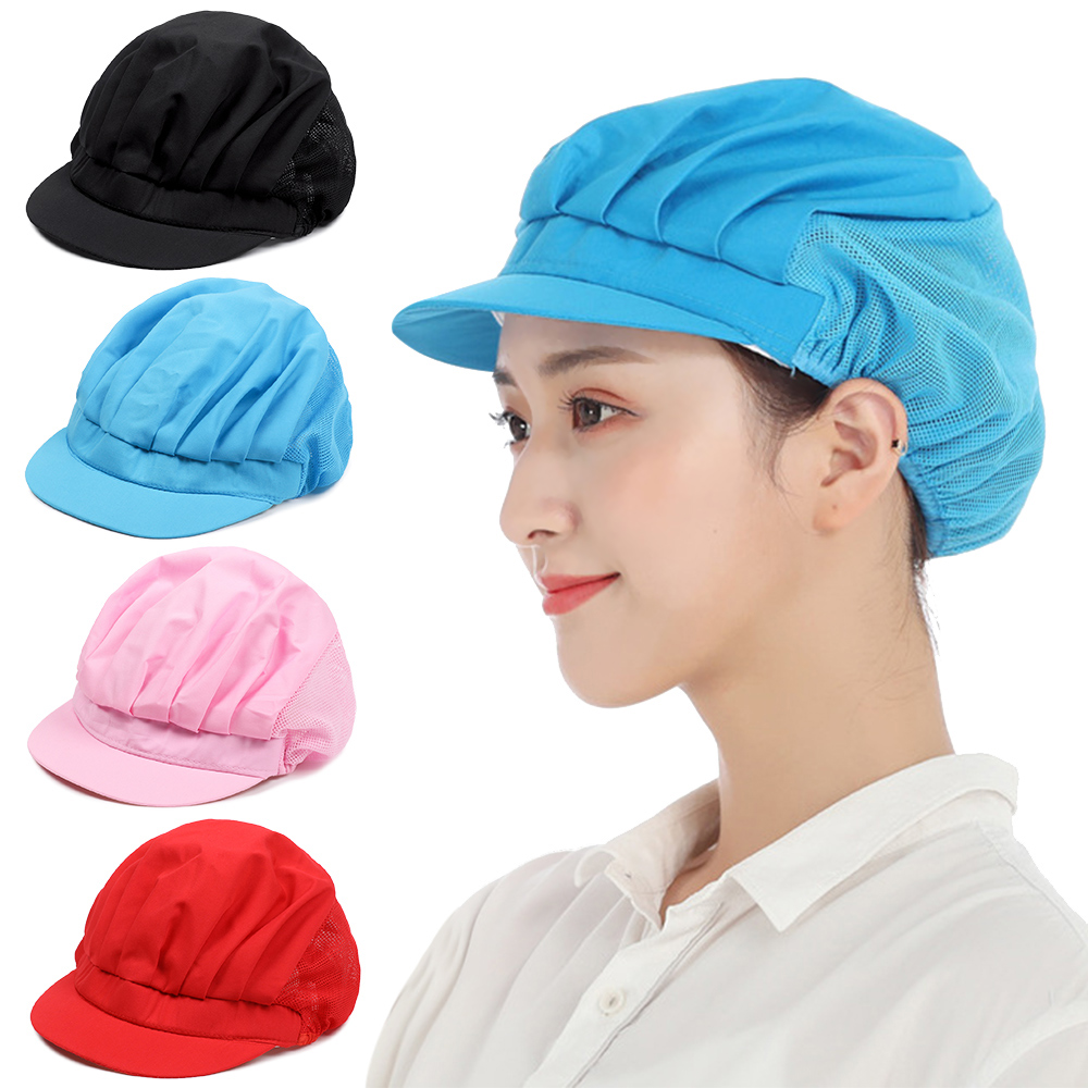 ภาพสินค้าQinjue หมวกเชฟ ระบายอากาศ กันฝุ่น ถูกสุขอนามัย จากร้าน qinjue.th บน Shopee ภาพที่ 7