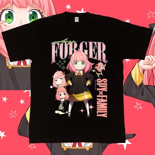 เสื้อยืดโอเวอร์ไซส์Anya FORGER SPY X FAMILY เสื้อยืด สําหรับครอบครัวS-3XL