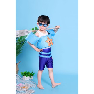 ภาพหน้าปกสินค้าเสื้อชูชีพเด็ก เสื้อชูชีพว่ายน้ำเด็ก ปลอกแขนว่ายน้ำ พยุงตัว อุปกรณ์ในการฝึกหัดว่ายน้ำ ที่เกี่ยวข้อง