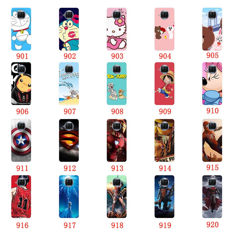 เคส-infinix-hot-10-play-พิมพ์ลายการ์ตูนน่ารักแบบด้านหลังเคส-infinix-hot10-play-soft-silicone-tpu-case