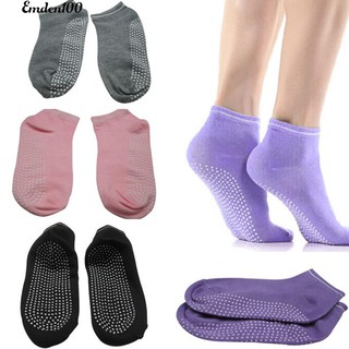 ผู้หญิงโยคะโยคะไม่ลื่นถุงเท้า Grip 4 สี