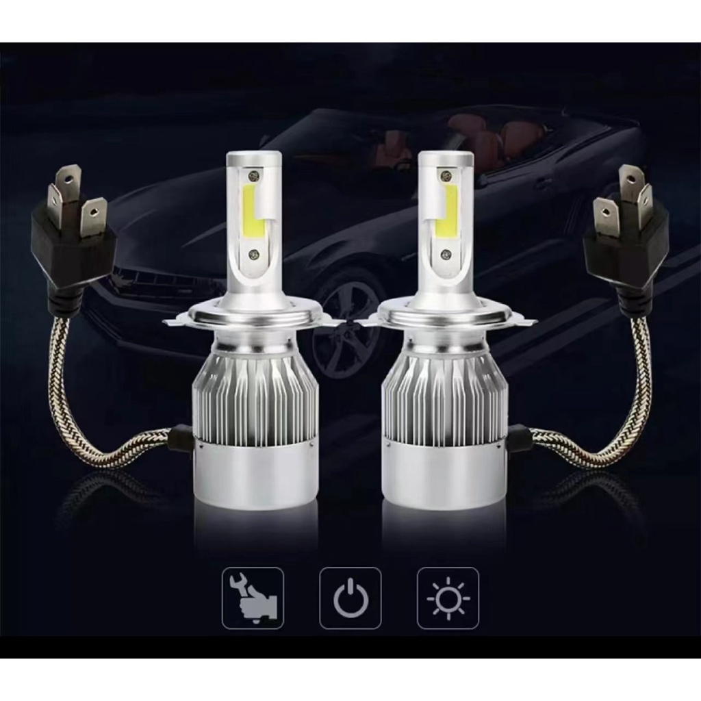 preferred2pcs-c6-led-headlight-h4-9006-9005-car-headlight-led-bulb-ไฟหน้า