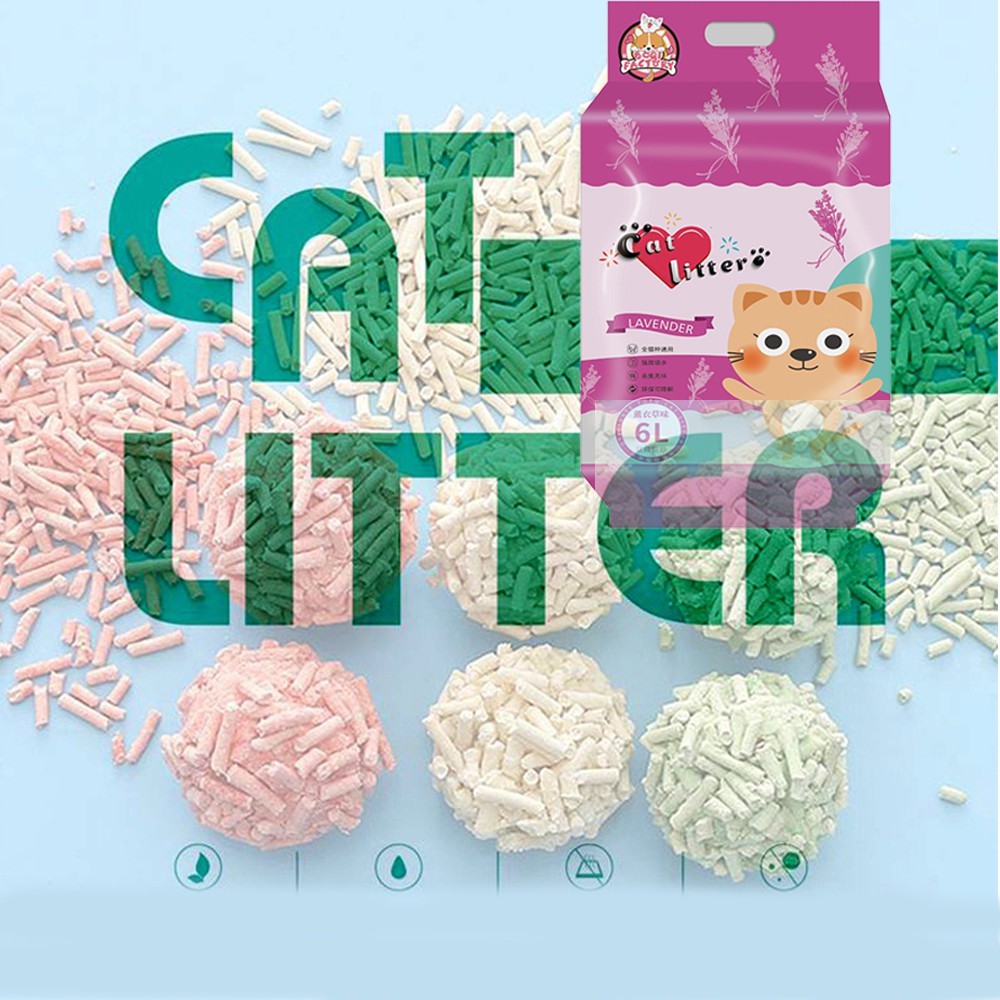ภาพสินค้าBoqi factory ทรายเต้าหู้ 5 ลิตร ทรายเต้าหู้ ออร์แกนิค100% ผลิตจากกากถั่วเหลืองธรรมชาติ ทรายแมว Cat Litter SDHS22 จากร้าน sozhan บน Shopee ภาพที่ 7