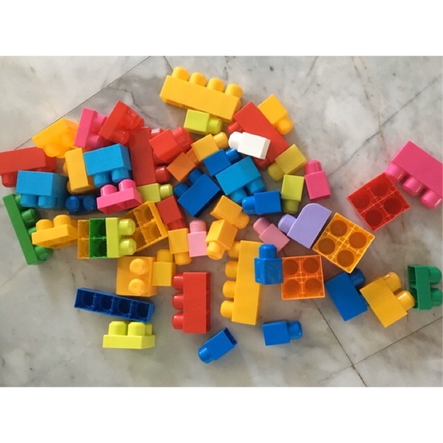 MEGA BLOCKS มือสอง 60 ชิ้น | Shopee Thailand