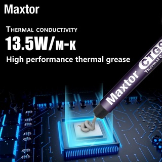 ภาพขนาดย่อของภาพหน้าปกสินค้าMaxtor CTG9 13.5W/mk Thermal Paste 1g/2g/2.8g/4g/8g/10g คอมพิวเตอร์ ซิลิโคน โน๊ตบุ๊ค ซิลิโคน CPU ซิลิโคน Thermal Grease จากร้าน bannan003 บน Shopee ภาพที่ 5