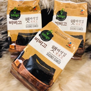 ภาพขนาดย่อของภาพหน้าปกสินค้าTHA_shop (4 ก. x 12) Bibigo Seaweed บิบิโก สาหร่ายเกาหลีปรุงรส สาหร่ายปรุงรส สาหร่ายอบแห้ง สาหร่ายเกาหลี สาหร่ายย่าง จากร้าน cerbere7 บน Shopee ภาพที่ 3