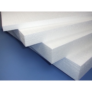 โฟมแผ่น Foam Sheet  โฟมปรับระดับพื้น (ความหนาแน่น 1 ปอนด์) ขนาด 60 x 120cm หนา 2 นิ้ว   ราคา 120฿/แผ่น