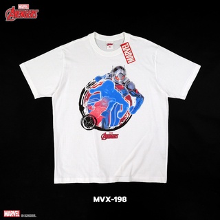 เสื้อยืดPower 7 Shop เสื้อยืดการ์ตูน มาร์เวล ลิขสิทธ์แท้ MARVEL COMICS  T-SHIRTS (MVX-198)