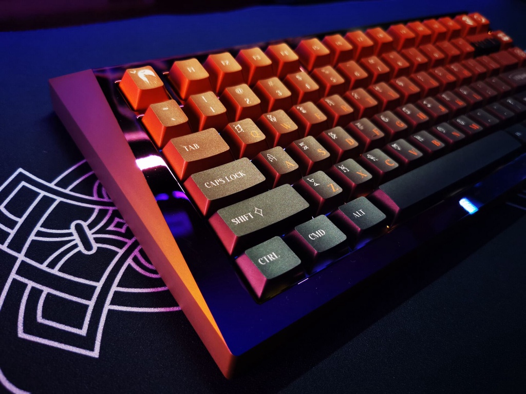 WUKDS ใหม่ BLOOD Keycaps 150 คีย์ PBT Dye-Sublimation Keycaps Cherry ...