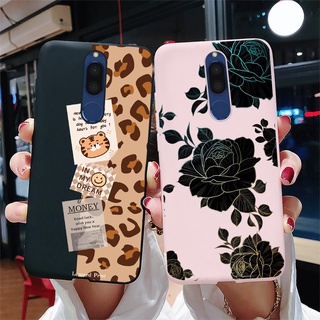 เคส Huawei Nova 2i Mate 10 Lite RNE-L21 / L22 / L23 เคสโทรศัพท์ ลายดอกไม้ สายรุ้ง ซิลิโคนนิ่ม TPU ลายการ์ตูน