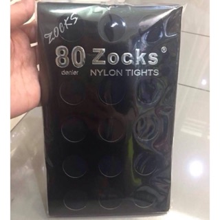 ถุงน่องหญิงแย้ Zocks80D สีดำ