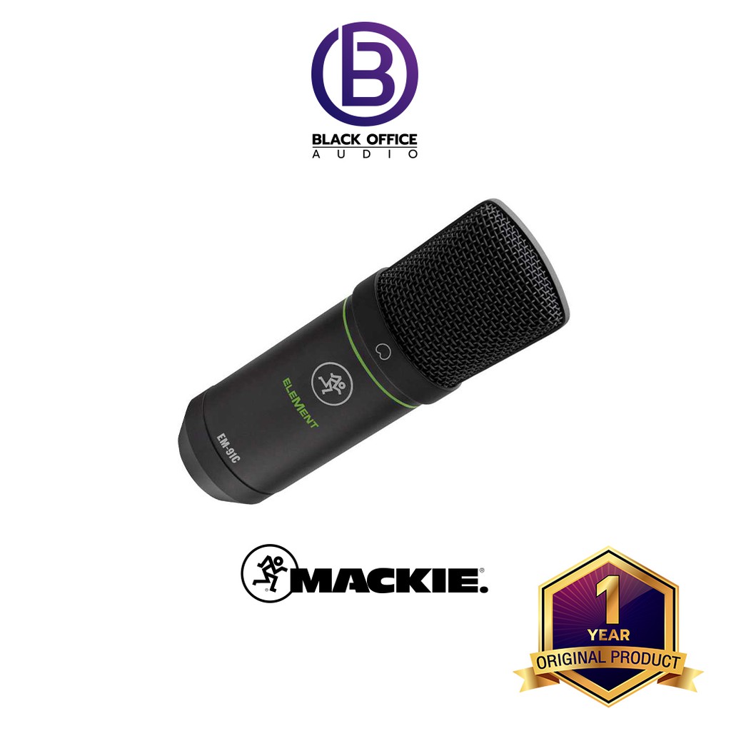 mackie-em-91c-ไมค์คอนเดนเซอร์-ไมค์อัดเสียง-บันทึกเสียง-โฮมสตูดิโอ-condenser-microphone-blackofiiceaudio