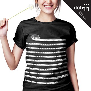dotdotdot เสื้อยืดผู้หญิง Concept Design ลาย Measure