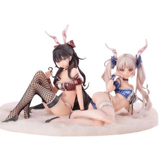 โมเดลฟิกเกอร์ PVC อนิเมะ Native BINDing Chris Sarah Bunny Sexy Girl 8 ซม. B19