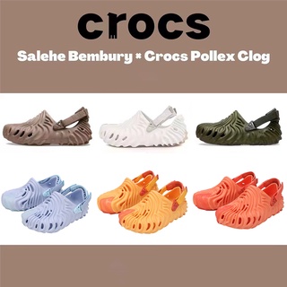 สินค้า crocs แท้ Crocs pollex Salehe รองเท้าแตะลําลองแฟชั่น เหมาะกับเดินชายหาด สําหรับสตรี 2022207393