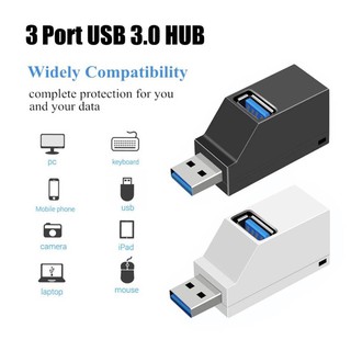 ภาพหน้าปกสินค้า3 พอร์ต USB HUB Mini USB 2.0 3.0 HUB Splitter สำหรับ PC แล็ปท็อป U Disk Card Reader สำหรับ iPhone Xiaomi โทรศัพท์มือถือ ซึ่งคุณอาจชอบราคาและรีวิวของสินค้านี้