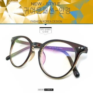Fashion แว่นตากรองแสงสีฟ้า 2283 C-4 สีน้ำตาล ถนอมสายตา