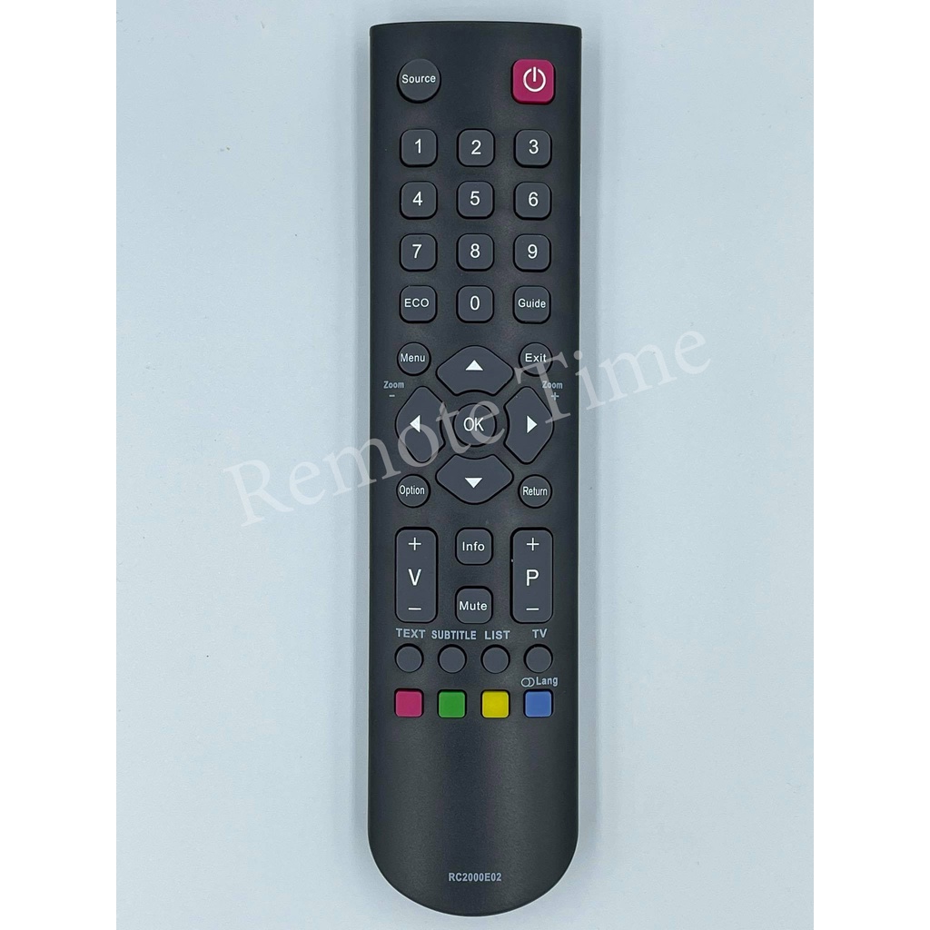 รีโมททีวี TCL รุ่น RC2000E02 ***รุ่นนี้ตัวรีโมทรูปร่างหน้าตาไม่ ...