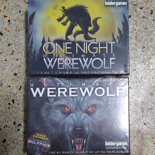 ภาพหน้าปกสินค้าบอร์ดเกมส์ แวร์วูฟ WEREWOLF  ONE NIGHT(ภาษาอังกฤษ) ที่เกี่ยวข้อง