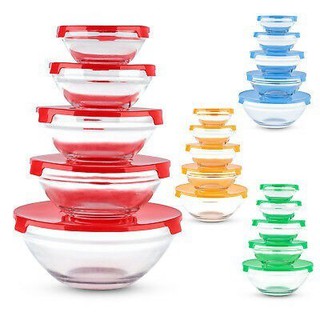 ชุดถ้วยใส่อาหารวัตถุดิบ 5 ชั้น Cooking bowl 5 pcs