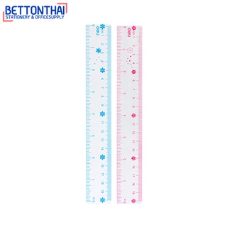 Deli H656 Ruler ไม้บรรทัดแฟนซีสุดน่ารัก ขนาด 20 เซนติเมตร (คละสี 1 ชิ้น) ไม้บรรทัด ไม้บรรทัดแฟนซี เครื่องเขียน อุปกรณ์