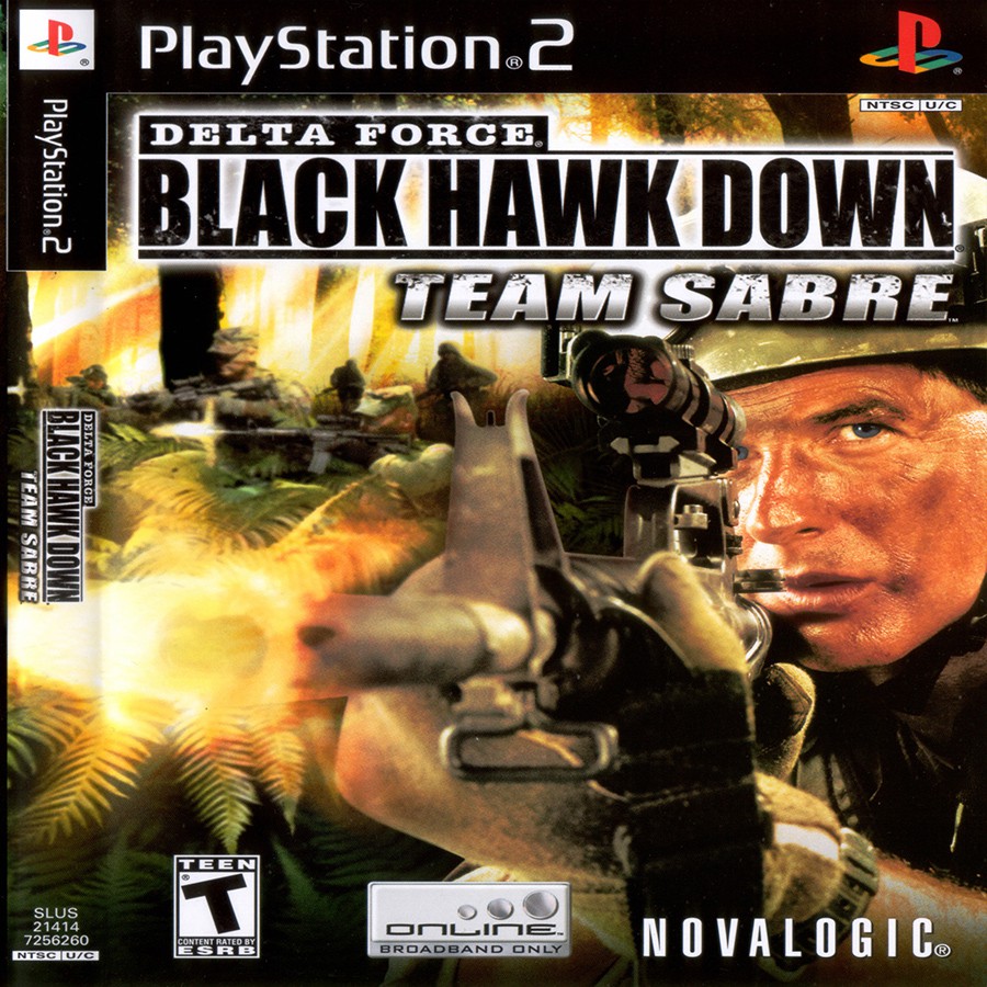 แผ่นเกมส์-ps2-แนะนำ-delta-force-black-hawk-down-team-sabre-usa