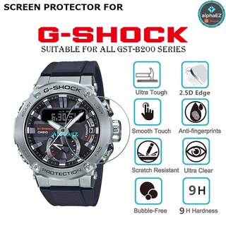 Casio G-Shock GST-B200 Series 9H ฝาครอบป้องกันหน้าจอนาฬิกา GSTB200 กระจกนิรภัยแข็ง ป้องกันรอยขีดข่วน