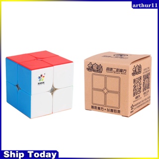 Wa Yu xin Magic Cube 2x2 ลูกบาศก์แม่เหล็ก ไร้สติกเกอร์ ความเร็วราบรื่น ของเล่นเพื่อการศึกษา