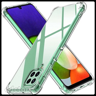 Transparent Shockproof Case For Samsung Galaxy A22 A32 A52 A72 4G 5G 2021 A42 A12 A21S Soft TUP Silicone Cover Coque